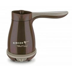 Singer Meraki BR Ηλεκτρικό Μπρίκι 550W με Χωρητικότητα 330ml Brown Singer Meraki BR Ηλεκτρικό Μπρίκι 550W με Χωρητικότητα 330ml Brown